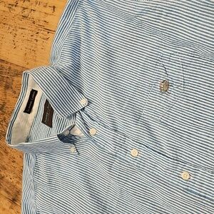 JIMMY AND SOOK Summer-weight Cotton Men's‎ Button-up Shirt Size XL
